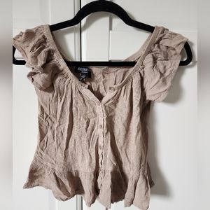 REVAMPED BY SIRENS Beige shirt